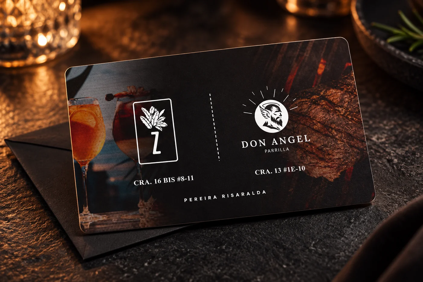 Presentación del bono regalo de Don Ángel Parrilla y Zelva Rooftop